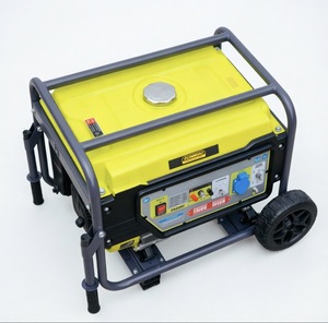 เครื่องกำเนิดไฟฟ้าเบนซินแบบพกพา / 220V เฟสเดียว 50/60Hz / ถังน้ำมัน 15 ลิตร / สำหรับสำรองฉุกเฉินและใช้ในบ้าน - Product Image 4