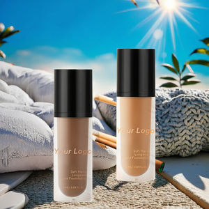 पूर्ण कवरेज खनिज तरल पदार्थ के साथ पूर्ण कवरेज खनिज तरल छिपने नींव, गहरे त्वचा टोन के लिए लंबे समय तक चलने वाला-निजी लेबल - Product Image 2