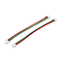 Cable Plano de 4 Pines Hembra a Hembra, Cable Rojo, Negro, Amarillo y Verde, Estándar I2C para Sensor, Motor Paso a Paso, Arduino, PCB, OEM