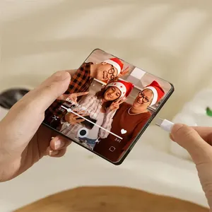 Nhà Máy Cung Cấp Acrylic Nam Châm Cá Nhân Hộp Âm Nhạc Từ Acrylic Khung Tủ Lạnh Nam Châm Trống Tủ Lạnh Nam Châm Âm Nhạc Loa - Product Image 4