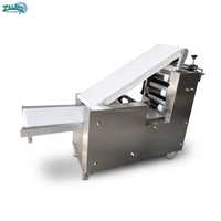 Machine à pain pita semi-automatique Zeling L-B1, capacité de 4800-5400 pièces/heure, épaisseur réglable, moule personnalisé, presse à pâte