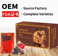 Thé aux fleurs OEMODM 150g 30 sachets – Tonifie les reins, reconstitue le Qi et le sang, nourrit l'Yin et les poumons, stimule l'énergie – Infusion chaude/froide, 24 mois