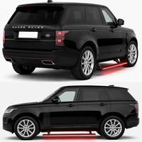 Marchepieds électriques latéraux en alliage d'aluminium avec éclairage LED pour Land Rover Range Rover SWB 2017-2022