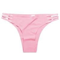 Dames Slipje Naadloze Strings Voor Vrouwen G-String Sexy Holle Ademende Katoenen String Bikini Ondergoed Vrouwen