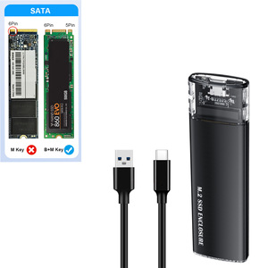 Bán Nhà Máy Trực Tiếp M.2 Nvme/Ngff Di Động Hộp Đĩa Cứng Bao Vây Cho Các Thiết Bị Di Động - Product Image 1