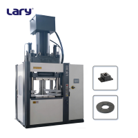 Prensa de Moldeo por Compresión de Caucho Automática Controlada por PLC Digital LRF 300T con Control Preciso de Temperatura para Caucho