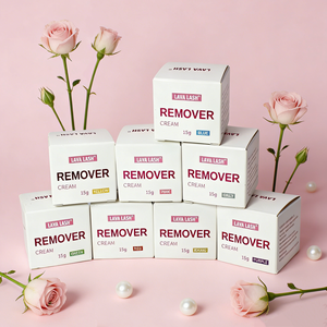 Removedor de pegamento <span class=keywords><strong>LAVA</strong></span> LASH Private Label, crema limpiadora profesional para extensiones de pestañas - Product Image 1