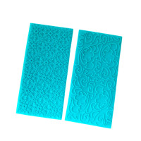 Moules d'impression murale motif écorce - Outils de pâtisserie décoratifs pour motifs de gâteaux et bordures