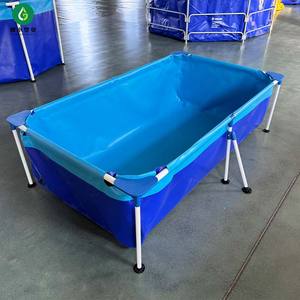 <span class=keywords><strong>Piscina</strong></span> Familiar <span class=keywords><strong>Rectangular</strong></span> de Acero, Ecológica, Impermeable, Plegable, Fácil de Instalar, Elevada, para Verano - Product Image 1