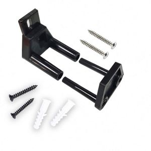 รางเลื่อนประตูโรงรถแบบโมเดิร์น WEKIS สีดำ ทำจากเหล็กและทองเหลือง ดีไซน์แบบฝังพื้น ปรับระดับได้ด้วยลูกกลิ้งด้านล่าง - Product Image 1