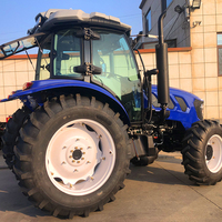 Tracteurs chinois à vendre, petits mini-tracteurs compacts chinois à moteur diesel 4x4 pour l'agriculture, d'occasion