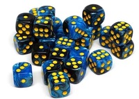 Dés hexagonaux en acrylique moulé arc-en-ciel écologiques de luxe, ensemble de 1 pièce pour jeux de société