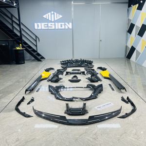 Parachoques trasero de fibra de carbono OEM, alerón de labios, piezas de automóviles, kits de labios traseros para <span class=keywords><strong>Ferrari</strong></span> SF <span class=keywords><strong>90</strong></span> - Product Image 4