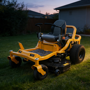 Stabiler Aufsitzrasenmäher mit Nullwendekreis, geringer Vibration, Komfort-Mäher, großes Mähdeck, breiter Schnittbahn - Product Image 1