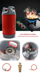 24.5L LPG複合ガスボンベ10kg LPGタンク - Product Image 4