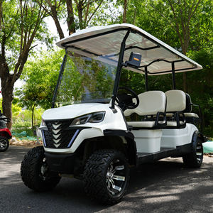 Mini lüks antika elektrik klasik Golf arabası 4 yolcu 6 kişilik 8 koltuk düğün tatil otel için yeni çelik CE sertifikalı - Product Image 4