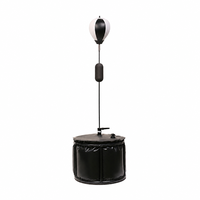 Ballon de vitesse de boxe autoportant pour entraînement de réaction, utilisation au sol illimitée, avec base en sac d'eau en PVC breveté