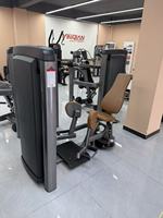 Machine de rangée assise chargée par goupille de haute qualité pour l'équipement de force arrière de gymnase commercial de presse arrière