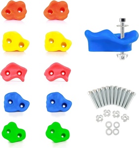 खेल का मैदान उपकरण प्लास्टिक चढ़ाई चट्टानों चढ़ाई पत्थर - Product Image 1