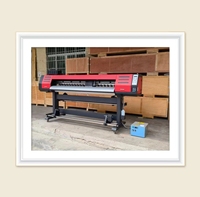 Printer UV Led gulung ke rol 1.8 meter dengan kepala cetak 1/2