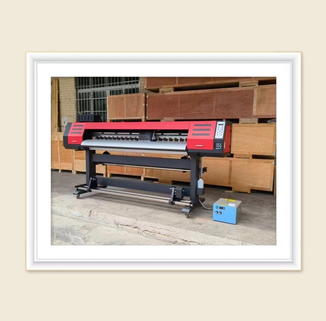 1.8 Meters Roll to Roll UV Led Printer with 1/2 Print Heads