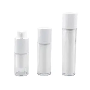 Venda quente 2oz 60ml Clear Slastic Shots Quadrado Francês Mini garrafas com Tampa De Parafuso De Plástico para Juice Beverage garrafas recarregáveis