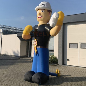 Muñeco Inflable Gigante <span class=keywords><strong>de</strong></span> <span class=keywords><strong>Abraham</strong></span>, 4m <span class=keywords><strong>de</strong></span> Altura, Personaje Holandés, Muñecos Inflables <span class=keywords><strong>de</strong></span> SARA y ABRAHÁM para Cumpleaños o Exposiciones - Product Image 4