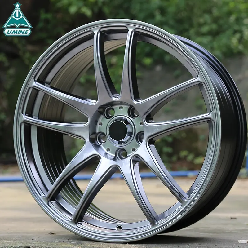 Wholesale alloy wheels 19 inch rim hyper silver ,19 85 et 35 5x120 wheels ,5x1143 cast car wheels rims flowing 19 in
