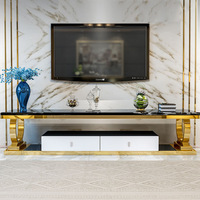 Ensemble Table et Chaises de Salle à Manger de Luxe Style Royal Turc en Métal, Mobilier Classique Moderne avec Plateau en Marbre, 6 Places