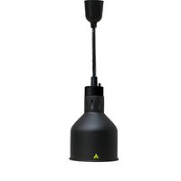 Lampe chauffante télescopique infrarouge en cuivre à tête unique réglable, suspension pour buffet alimentaire, barbecue, table à manger, maison