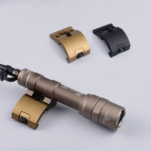 Tactical Flashlight <b>Bracket</b> Aluminum Alloy M Lok Slanted Base Keymod Side Mount For M300 M600 - Product Image 2