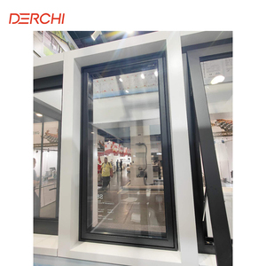 Derchi nfrc Mỹ biệt thự nhà dự án tác động đôi kính hiệu quả năng lượng nhiệt phá vỡ bão Hợp kim nhôm cửa sổ an ninh - Product Image 2