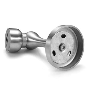 Butée de porte murale en acier inoxydable 919, design minimaliste durable pour usage intérieur - Product Image 1