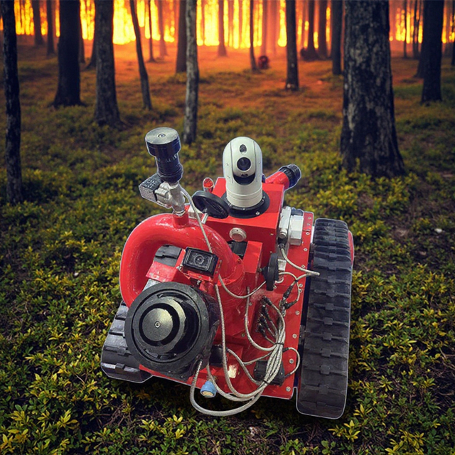 Industrial-grade Fire-fighting and Extinguishing Robot with Quick Response and Flexible Operation