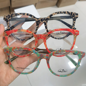 Bán buôn finewell Cổ Phiếu cổ điển Acetate quang Eyewear kính khung làm bằng tay Acetate khung quang cho phụ nữ kết hợp phong cách - Product Image 6