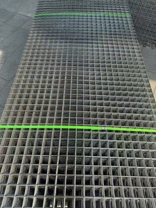 Grillage soudé galvanisé 2x2 pour la construction, panneau de clôture à mailles carrées avec services de découpe et de pliage - Product Image 6