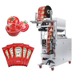 Universal Automatic Sauce Syrup Honey <strong>Mayonnaise</strong> Ketchup Sealing Filling Packing Machine Paste <strong>Sachet</strong> Pack Machine - Product Image 1