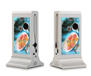 7 Inch dual sided digital signage indoor freestanding advertisement digital signage and displays advertising totem