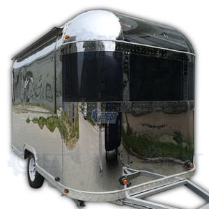 Remolque Vintage para Bar de Jugos, Camión de Comida Usado, Remolque Móvil de Comida con Cocina Completa, Servicio de Catering Comercial, Restaurante con Ruedas, Comida para Llevar - Product Image 4