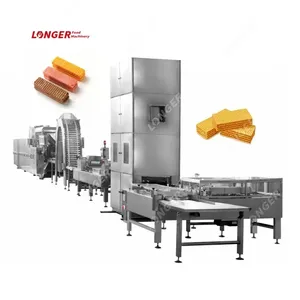 Cream and Butter Coating Machine for Biscuit|Wafer Biscuit Processing Equipment