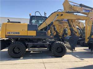 Excavadora de Ruedas XE150WB de 15 Toneladas Nueva de Alto Rendimiento a Precio Económico - Product Image 5