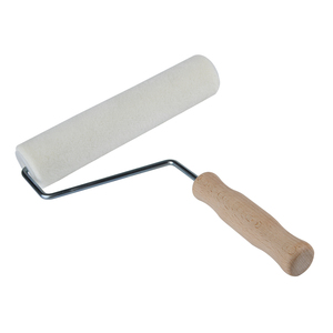 業界最高級ウール製ホワイトペイントローラー 亜鉛フレーム木製ハンドルペイントローラー - Product Image 4