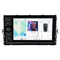 DUDU7 Reproductor multimedia de radio para coche, unidad principal para VW MQB Polo Plus, T‑Cross, Zoals, T‑Kruis y T‑Roc