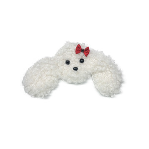 Nouveau Patch en tissu brodé pelucheux motif Teddy Hair Puppy <span class=keywords><strong>Mao</strong></span> <span class=keywords><strong>Mao</strong></span> pour vêtements d'automne et d'hiver, accessoires <span class=keywords><strong>de</strong></span> sac et autocollant en tissu brodé DIY - Product Image 2