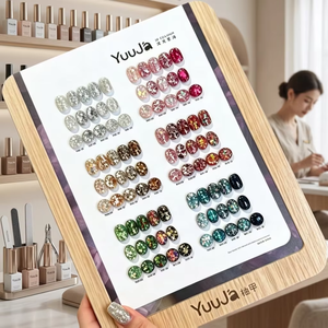 Ensemble de vernis à ongles en gel UV Starlight Sea Glitter, 30 couleurs, paillettes brillantes ultra fines et haute densité, séchage rapide LED 60s, écologique, en bouteille - Product Image 6