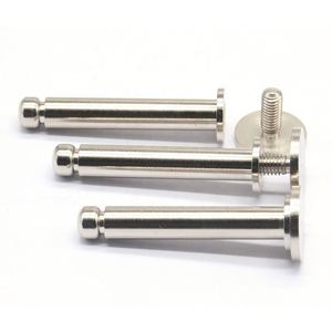 Suministro del fabricante: Nuevo diseño de piezas de torneado de hierro niquelado, tornillos macho-hembra de doble bloqueo con MOQ bajo para fijación de remaches - Product Image 2