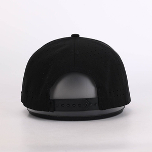 Gorras de béisbol ajustables Logotipo de goma personalizado sombreros Snapback con ala curvada ligera rendimiento sombreros impermeables logotipo trasero personalizado - Product Image 6