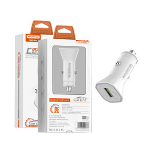 Somostel <span class=keywords><strong>A50</strong></span> <span class=keywords><strong>Cargador</strong></span> de coche rápido QC3.0 18W Adaptador de <span class=keywords><strong>cargador</strong></span> de coche de carga rápida Adaptador de viaje con luz LED <span class=keywords><strong>Cargador</strong></span> De Carro - Product Image 5
