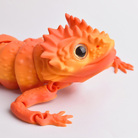 Offre Spéciale : Figurine Articulée en Plastique Imprimée en 3D, Grande Lézard Monobloc avec Articulations Mobiles – Cadeau pour Adultes, Jouet Anti-Stress