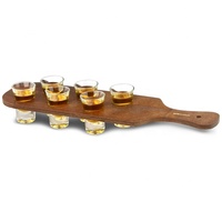 Lunettes de tir personnalisées, porte-monnaie en bois, jeu à boire